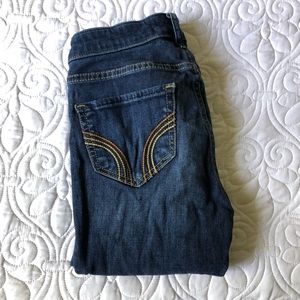 Hollister Super Skinny Dark Wash Jeans - Size 00R